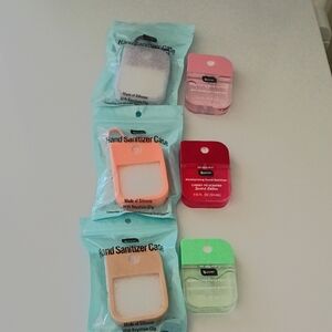 Stocking Stuffers Hand Sanitizer Cases And Hand Sanitizer Lot Of 3 Sets